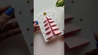 Make a STUNNING Christmas TREE CARD in Minutes [upl. by Huey]