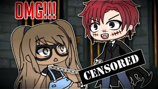 KIDNAPPED by a VAMPIRE  Original Gachaverse  gacha studio  gacha life shortmini movie  Part 1 [upl. by Dnumsed]