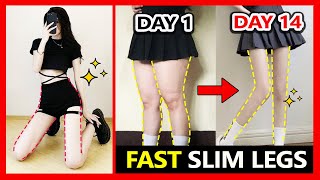 TOP SLIM LEG WORKOUT FOR GIRL  Get Slim Legs Slim Thighs Slim Calves Skinny Legs Fast [upl. by Kreg]