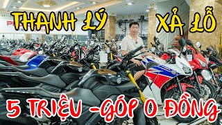 THANH LÝ MOTOR MỚI VỀ REBEL 500 MT15 CBR150 GZ150A GD110 MS125 NIJJA400 SỐC 5 TRIỆU XE MÁY GIÁ RẺ [upl. by Nyrret]