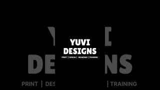 YUVI DESIGNS Print Design Branding Training shorts printing printinghouse printingservice [upl. by Eaj]