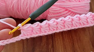 Beginners are here Very easy to make Very beautiful crocheted pattern baby blanket [upl. by Yerg]