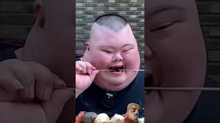 funny mukbang memes foodie food comedy comedyfilms teddy peer teddybear [upl. by Llekcm]