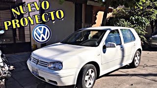 MI PRIMER PROYECTO VW GOLF MK4  MUCHOS DETALLES volkswagen youtube nuevoproyecto [upl. by Ainsworth]