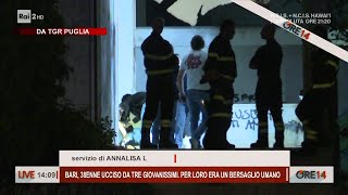 Bari 38enne ucciso per gioco da tre ragazzini  Ore 14 del 15112024 [upl. by Mathilda]