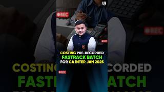 Less time left for Costing Prep Jan 25  Go For Fastrack [upl. by Drews]