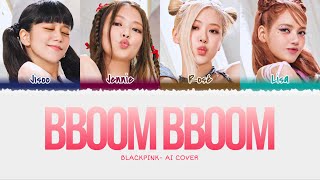 AI COVER BLACKPINK BBOOM BBOOM Original by MOMOLANDofficial [upl. by Aeila244]