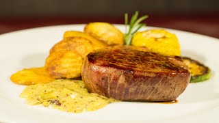 Recette  Filet mignon à la moutarde au Cookeo [upl. by Columbus]