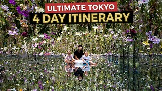 The Ultimate 4 Day TOKYO Itinerary  Japan Travel Guide 2024 [upl. by Savanna]