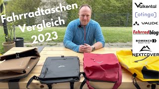 Fahrradtaschen im Test und Vergleich  die Top Modelle aus 2023 für jeden Zweck [upl. by Gordie]