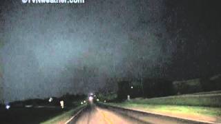 Largest tornado ever recorded 25 miles wide Hallam Nebraska 2004 [upl. by Dianthe]