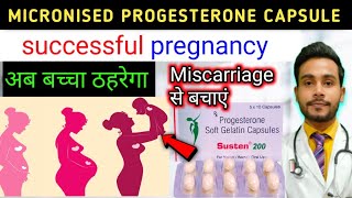 susten 200 capsule  micronised progesterone soft gelatin capsule 200 mg  gestoford 200 mg capsule [upl. by Saint]