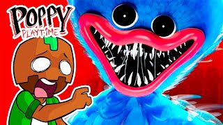 MI PRIMERA VEZ en LA FÁBRICA de JUGUETES del TERROR 😱😭 POPPY PLAYTIME Capítulo 1 [upl. by Toffic]