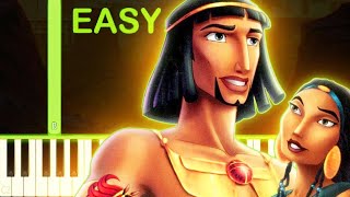 THE PRINCE OF EGYPT  Deliver Us  EASY Piano Tutorial [upl. by Greenleaf674]