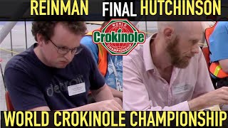 2023 World Crokinole Championship  Final  Hutchinson v Reinman [upl. by Einatirb]