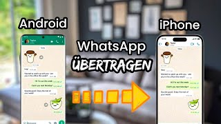 WhatsApp von Android auf iPhone übertragen OHNE ZurücksetzenGoogle Drive Backup auf iPhone  2024 [upl. by Ayatahs]