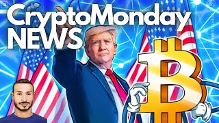 TRUMP sdogana BITCOIN a Nashville 💥 Crypto Monday NEWS w3024 [upl. by Nuriel570]