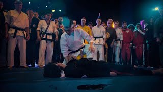 Cobra Kai Kwon Death Scene [upl. by Erdreid]