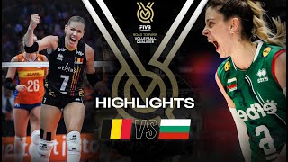 🇧🇪 BEL vs 🇧🇬 BUL  Highlights  Womens OQT 2023 [upl. by Buschi]