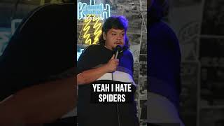 A spider with a 🔪 🤣 Saul Trujillo standupcomedy at jaminthevan 🎶🚐 comedian [upl. by Schlenger]