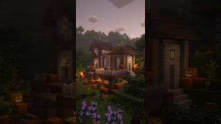 la casa de las flores amp calabazas🌸🎃 shorts minecraft [upl. by Ellen47]