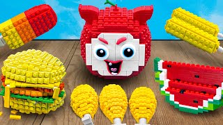 Best of LEGO COOKING videos  Lego Stop Motion Cooking amp LEGO ASMR Compilation in real life 4 [upl. by Cyndy171]