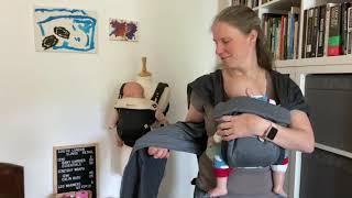 How to Use the Manduca Twist with a Newborn Baby [upl. by Aisyram]