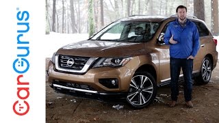 2017 Nissan Pathfinder  CarGurus Test Drive Review [upl. by Naicul]