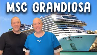 Our MSC Grandiosa Cruise in the Mediterranean 🚢 [upl. by Razid]