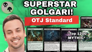 THE BEST Golgari Deck ONLY HAS 4 RARES OTJ Standard [upl. by Capp]