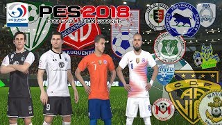 REGALO PES 2018 CAMISETA COLO COLO 2018  KIT 2DA DIVISION  CHILE 2018 [upl. by Urania]