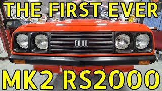 Restoring the FIRST EVER MK2 Ford Escort RS2000  Pt 1 [upl. by Llemrej109]