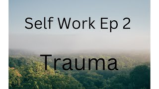 Self Work Ep 2 Trauma Work [upl. by Letnahs219]