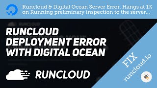 Runcloud server not connected to Digital Ocean droplet new deployment [upl. by Almallah343]