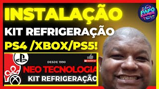 INSTALAÇÃO KIT REFRIGERAÇÃO 🔥‼️ [upl. by Umeko74]