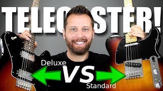 SINGLE COIL or HUMBUCKER Telecaster Tone Comparison [upl. by Vaas34]