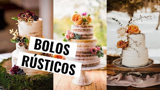 Ideias de Bolos de Casamento Rústico [upl. by Favrot306]