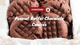 Chocolate Peanut Butter Cookies  My Kitchen Vlog [upl. by Agbogla455]