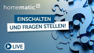 Homematic IP Live  Smart Home FAQ mit Holger und Annika [upl. by Gabrielle]