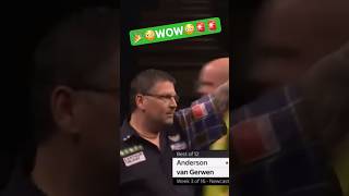 😳Bester Konter ever MvG geschockt😳Wahnsinn Gary Anderson big fish 🚨😳 van Gerwen Darts Dart 😎 [upl. by Aniratac]