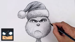 How To Draw The Grinch  Sketch Saturday [upl. by Acinat807]