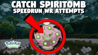 Legends Arceus Catch Spiritomb Speedrun [upl. by Faulkner748]