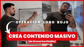 Cómo crear contenido masivo para tu negocio aunque partas desde cero  Mi estrategia REVELADA [upl. by Anirok]