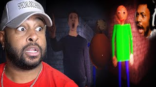 BALDI GOT HIS HEAD SHINNED Baldis Unreal Basics  CoryxKenshin [upl. by Leugimesoj]