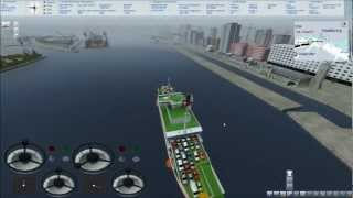 Schiff Simulator 2008 Gameplay German [upl. by Draw]