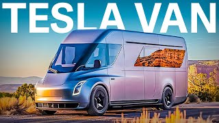 Voici à quoi ressemblera le futur Tesla Van [upl. by Nilcaj290]