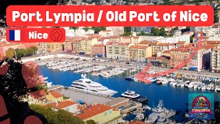 Nice 🇫🇷 LUXURY YACHTS ⛵ in the iconic PORT LYMPIA  ILoveNICE  UNESCO 🏛 SITE  October 2024  4K [upl. by Ardussi]