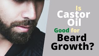 Is Castor Oil Good for Beard  How to Use it For Beard Growth [upl. by Ahsata]