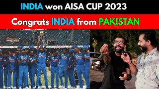 INDIA Won ASIA CUP 2023 amp Defeated Srilanka  Pakistani Reactions  LahoriFied Speaks [upl. by Akima686]