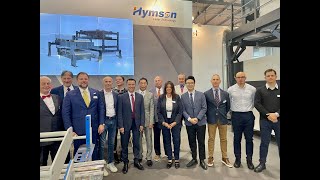 Hymson Italy a Lamiera Fiera Milano 1013 maggio 2023 [upl. by Beaver]